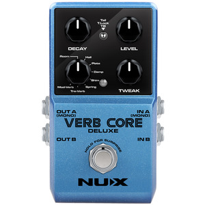 Nux Verb Core Deluxe Stereo Reverb Pedal 