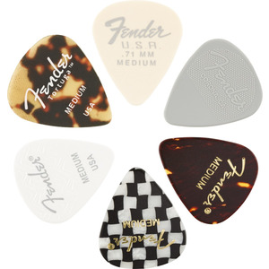 Fender Pick Pack Material Medley
