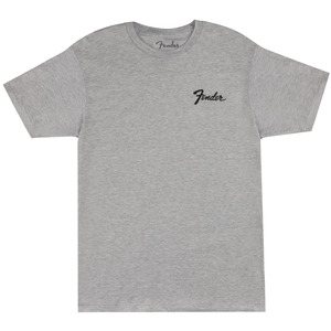 Fender T-Shirt - Transition Logo / Athletic Grey