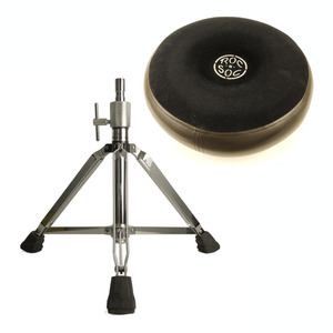 Roc N Soc Round Seat And Heavy Duty Base Package - Black
