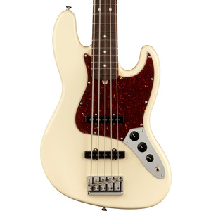 Fender American Pro II Jazz Bass V (5 STRING) - Olympic White/ Rosewood