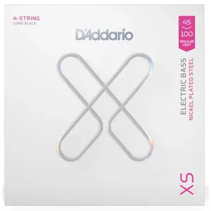D'Addario XS Coated Nickel Bass Guitar Strings - 45-100