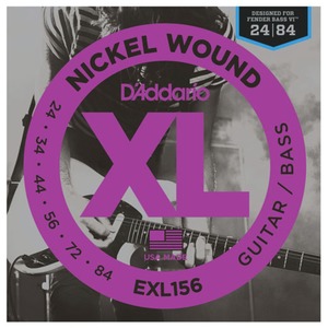 D'addario EXL156 Fender Bass VI Strings