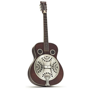 Ozark 3515DD Deluxe Wood Resonator Parlour Guitar 'Distressed'