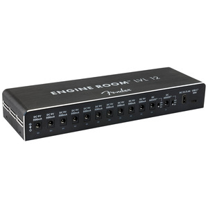 Fender Engine Room LVL12 12-Way Effects Pedal Power Supply - Black