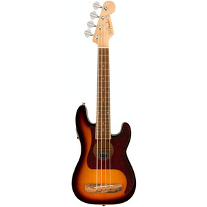 Fender Fullerton Precision Bass Ukulele - 3-Colour Sunburst