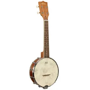 Kala KA-BNJ-MHG-C Mahogany Concert Banjo Ukulele with Bag