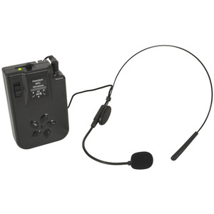 QTX Headset Microphone for Busker, QXPA and PAL Portable PA units - 174.1MHz