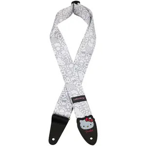 Fender X Hello Kitty White Poly Guitar Strap