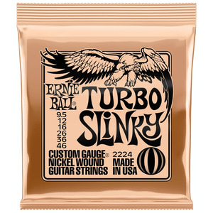 Ernie Ball Slinky Guitar Strings - Turbo Slinky 9.5-46
