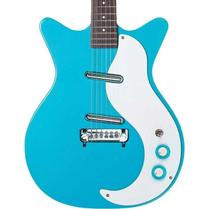 Danelectro Dc59m Nos Electric Guitar - Baby Come Back Blue