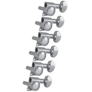 Grover Mid-Size Locking Rotomatics Machine Heads 406 Series 6-in-Line Chrome