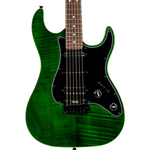 Jet JS-450 HSS Electric Guitar  - Trans Green