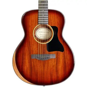 Adam Black O2TKEA Koa Travel Electro Acoustic with Bevelled Armrest and Gigbag
