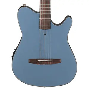 Ibanez FRH10N Electro Nylon Guitar - Indigo Blue Metallic Flat