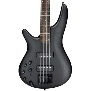 Ibanez SR300EBL Bass Guitar - Weathered Black - LEFT HANDED