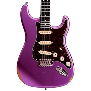 Patina PS-6 Relic Electric Guitar - Purple
