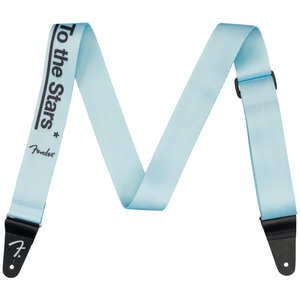 Fender Tom Delonge 'To The Stars' Guitar Strap  - Daphne Blue