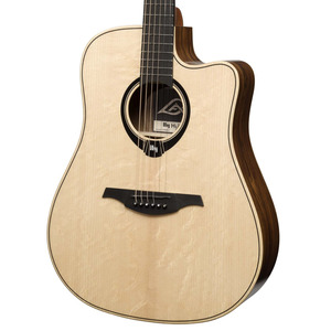 Lag HyVibe 30 HV30DCE H2 Electro-Acoustic Smart Guitar Dreadnought Cutaway