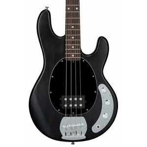 Sterling By Musicman RAY4 Active Bass Guitar - Trans Black