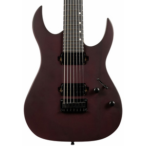 Spira S-407 7-String Electric Guitar  - Satin Wine Red