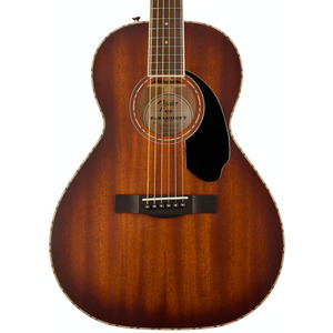 Fender Paramount PS-220E Parlour Electro-Acoustic Guitar - Aged Cognac Burst