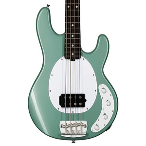 Sterling By Musicman Stingray RAY34 Active Bass Guitar - Dorado Green