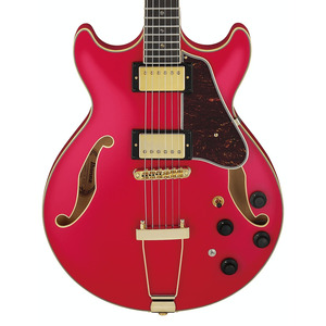 Ibanez AMH90 Guitar  - Cherry Red Flat