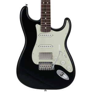 Fender Made in Japan Hybrid II Stratocaster HSS - Black / Rosewood