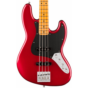 Fender American Ultra II Jazz Bass  - Sinister Red / Maple