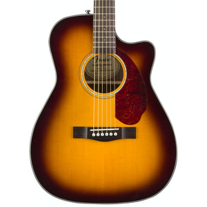 Fender CC140SCE Acoustic Electric Guitar With Hardcase - Sunburst