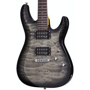Schecter C6 Plus Electric Guitar - Charcoal Black