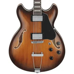 Ibanez AS7328 Hollow Body Baritone Electric Guitar - Tobacco Brown