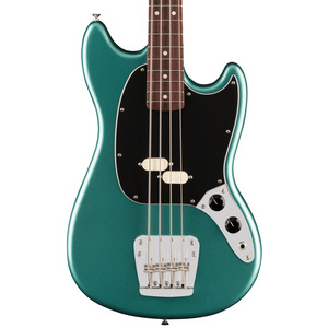 Fender American Professional Classic Mustang Bass  - Faded Sherwood Green Metallic / Rosewood