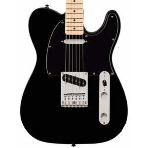 Squier FSR Sonic Telecaster - Black / Black Pickguard