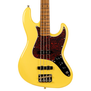 Jet JJB300 4-String Bass Guitar - Vintage Yellow