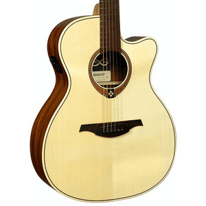 Lag T70ACE Tramontane Auditorium Cutaway Electro Acoustic - Natural