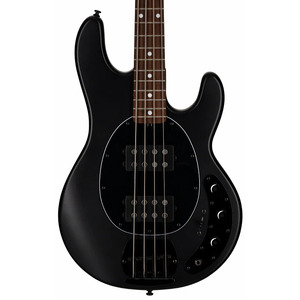 Sterling by Musicman Stingray Ray4 HH Bass Guitar  - Stealth Black