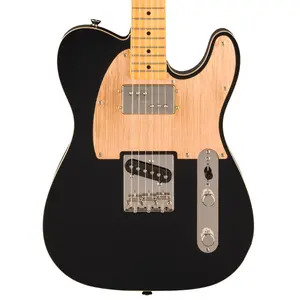 Squier Limited Edition FSR Classic Vibe 60s Custom Teleaster SH - Black / Gold Anodized Pickguard