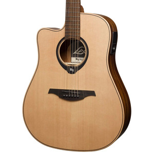 Lag HyVibe 10 HV10LDCE H2 Electro-Acoustic Smart Guitar Dreadnought Cutaway - LEFT HANDED