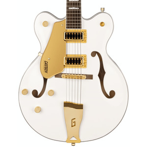 Gretsch Electromatic LEFT HANDED G5422TG Double Cutaway Hollow Body - Snowcrest White