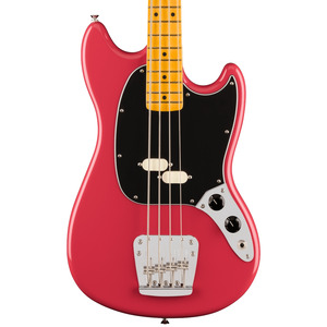 Fender American Professional Classic Mustang Bass  - Faded Dakota Red / Maple