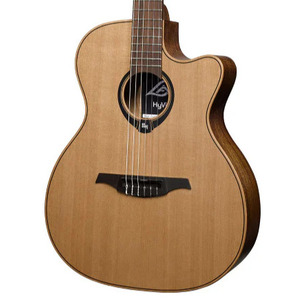 Lag HyVibe 10 HV10NACE H2 Electro-Nylon Smart Guitar Auditorium Cutaway
