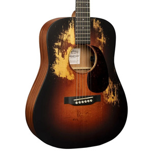 Martin D Jr E StreetLegend Burst Junior Dreadnought Electro Acoustic 