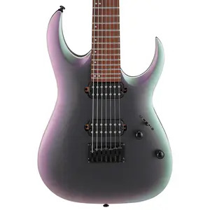 Ibanez RGA742EX 7-String Electric Guitar - Black Aurora Burst Matte