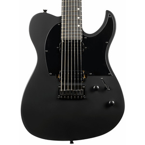 Spira T407 7-String Electric Guitar - Satin Black