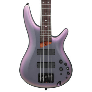 Ibanez SR505E 5-String Active Bass Guitar - Black Aurora Burst