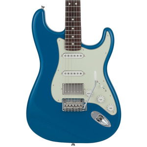 Fender Made in Japan Hybrid II Stratocaster HSS - Forest Blue / Rosewood