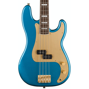 Squier 40th Anniversary P Bass Gold Edition - Lake Placid Blue