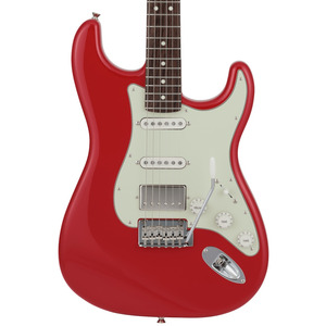 Fender Made in Japan Hybrid II Stratocaster HSS - Modena Red / Rosewood